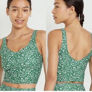 Old Navy Light Support PowerSoft Longline Sports Bra